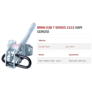 KAPI GERGİSİ E38 1998 ARKA