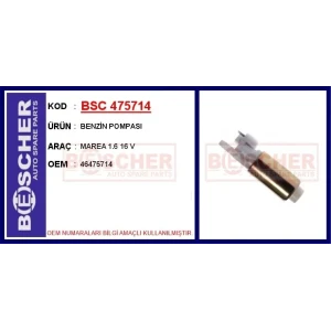 BENZİN POMPASI MAREA 1.6 16 V