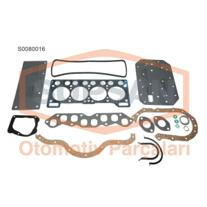 MOTOR TAKIM CONTA RENAULT 9 (L42 ) - 1400 (ENG. C1 J) KEÇESİZ, SİLİNDİR KAPAK CONTALI