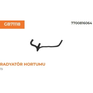 RADYATÖR HORTUMU RENAULT RN19-D 1,9 D 7700816064
