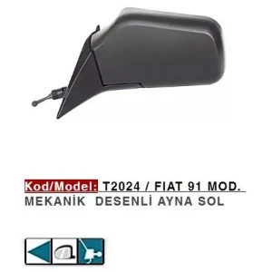 DIŞ DİKİZ AYNASI IÇTEN KUMANDALI SOL DKS 91