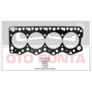 SİLİNDİR KAPAK CONTASI 1.50 MM 3 ÇENTIK MASTER TRAFIC 2.8 TD 94.40MM