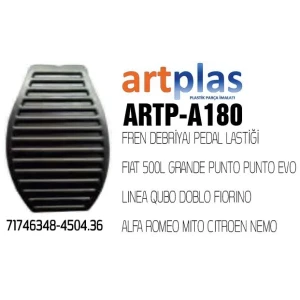 FREN DEBRİYAJ PEDAL LASTİĞİ FIAT 500L GRANDE PUNTO PUNTO EVO LINEA QUBO DOBLO FIORINO ALFA ROMEO MITO CITROEN NEMO