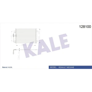 KLİMA RADYATÖRÜ MEGANE I KALE-050ABC020-128100