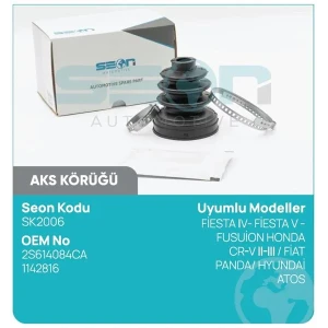 AKS KÖRÜĞÜ İÇ FİESTA IV- FİESTA V - FUSUİON HONDA CR-V II-III FİAT PANDA HYUNDAİ ATOS C3 I C2 MJ ATOS İ10 MAZDA2 MICRA III NOTE AGILA 1.2 16V MERIVA B MPV 207 SUZUKI ALTO IV V VII WAGON R HB