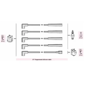 BUJI KABLOSU SEPHIA I PRIDE CAPITAL 1.5İ 16V (AKI015)