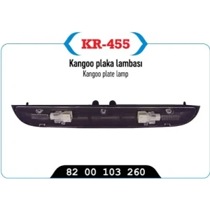 PLAKA LAMBASI KANGOO