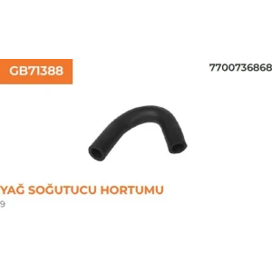 YAĞ SOĞUTUCU HORTUMU RENAULT RENAULT 9D-FLASH 7700