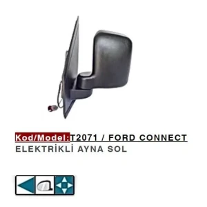 DIŞ DİKİZ AYNASI SOL ELEKTRİKLİ CONNECT