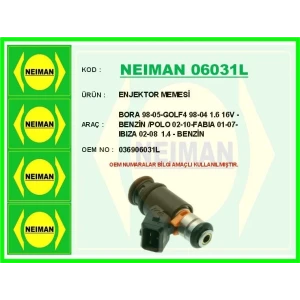 ENJEKTOR MEMESİ BORA 98-05-GOLF4 98-04 1.6 16V - BENZİN /POLO 02-10-FABIA 01-07-IBIZA 02-08 1.4 - BENZİN