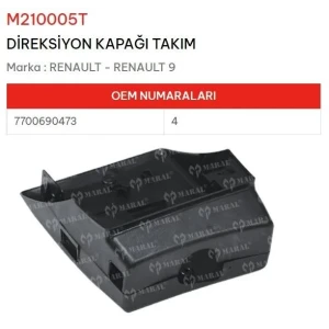 DİREKSİYON ALT ÜST BAKALITI R9