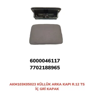 KÜLLÜK ARKA İÇ R12 - TOROS GRİ KAPAK R12