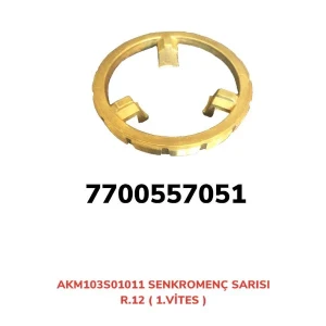 SEKROMENÇ SARISI R12 1.VİTES R12