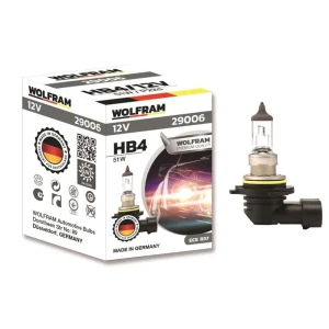 AMPUL 12V HB4 9006 STANDART IŞIK 51 P22d GARANTİSİ YOKTUR