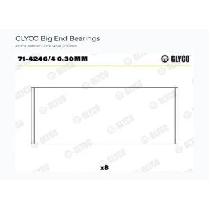 KOL YATAK 0.30 FARKLI P301-C ELYSEE-P206-P307-P308-P206-P308-P3008-P508-PARTNER II-BERLINGO II-C4-C5 II-C3-DS3-DS4-DS5 DV61.6HDI 16V / DV6DTED / DV6C FOCUS-C MAX-B-MAX-COURIER-FIESTA 1.5TDCI/1.6TDCI 71-4246/4 0.30MM