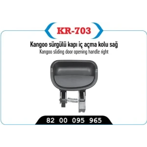 SÜRGÜLU KAPI KOLU SAĞ IÇ KANGOO