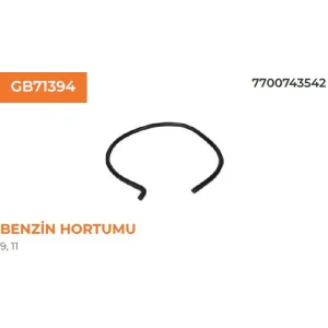 BENZİN HORTUMU RENAULT RENAULT 11-FLASH 7700743542