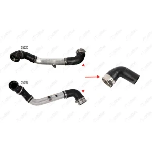 TURBO HORTUMUMETAL BORU HARİÇOK İLE GÖSTERİLEN HORTUM BMW 5 E60 BMW 5 TOURİNG E61