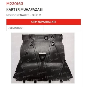 KARTER MUHAFAZASI CLİO V 758905836R