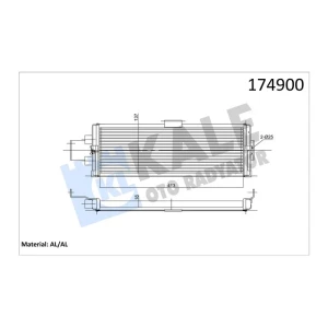 YAKIT SOĞUTUCU MF-396/397 AL/BRZ