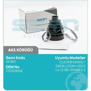 AKS KÖRÜĞÜ DIŞ MITO LOGAN SANDERO LARGUS DELTA NISSAN NP200 RENAULT CLIO II 1.2 16V 1.5DCI KANGOO I 1.5DCI KENGOO II 1.9DTI SYMBOL II 1.5DCI THALIA WIND 1.2 1.6 E4MB TOYOTA COROLLA
