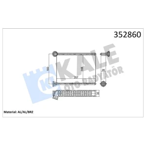 KALORİFER RADYATÖRÜ RENAULT MEGANE / KADJAR / TALI SMAN