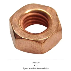 EGZOZ MANIFOLT SOMUNU BAKIR R12 ÜNIVERSAL
