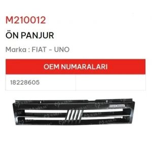 PANJUR ÖN KOMPLE