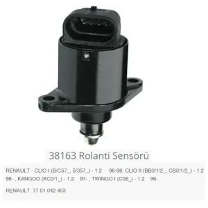 ROLANTİ SENSÖRÜ RENAULT - CLIO I B/C57_. 5/357_ - 1.2 96-98. CLIO II BB0/1/2_. CB0/1/2_ - 1.2 98-.KANGOO KC0/1_ - 1.2 97-.TWINGO I C06_ - 1.2 96-