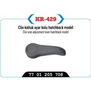 KOLTUK AYAR KOLU CLIO EM