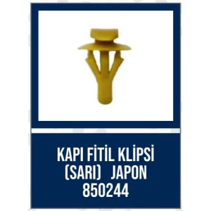KAPI FİTİL KLİPSİ - (SARI) JAPON
