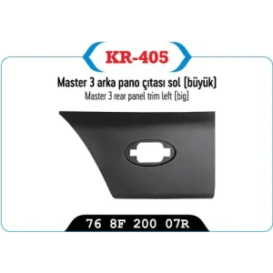 YAN ARKA PANO ÇITASI SOL BÜYÜK MASTER III