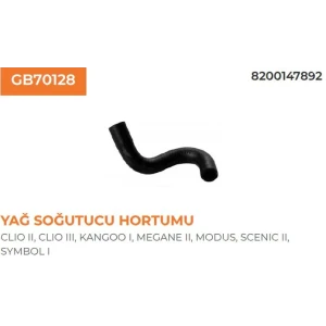 YAĞ SOĞUTUCU HORTUMU DACIA LOGAN-SANDERO-CLIO II-K