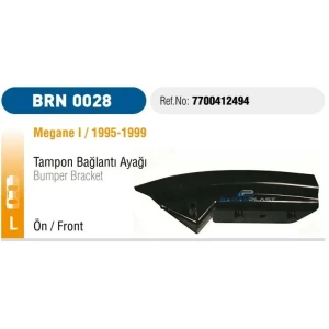 TAMPON BRAKETİ ÖN SOL MEGANE I 2000 ÖNCESİ