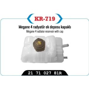 RADYATÖR EK DEPOSU KAPAKLI RENAULT MEGANE IV