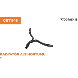 RADYATÖR ALT HORTUMU RENAULT RENAULT 21-1.7 1,7 77