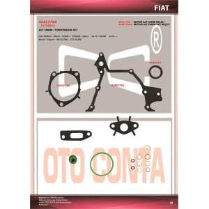 MOTOR TAKIM CONTA ALT VITON KEÇELI DOBLO 1.9D JTD