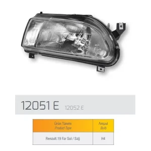 FAR SAĞ R19 05/92-10/95 MEKANİK H4