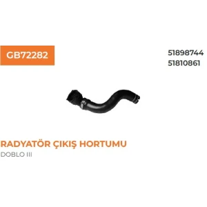 RADYATÖR ÇIKIŞ HORTUMU FIAT DOBLO 152 1,3 MJT 09..