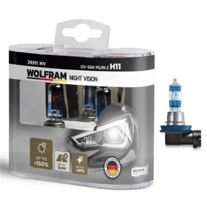 AMPÜL BEYAZ IŞIK 12V H11 %150 GÜÇLÜ %20 BEYAZ IŞIK TAKIM 2 ADET GARANTİSİ YOKTUR