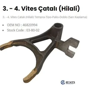 VITES ÇATALI HILALI 3 4 TPSX TIPO UNO PALIO 1.2