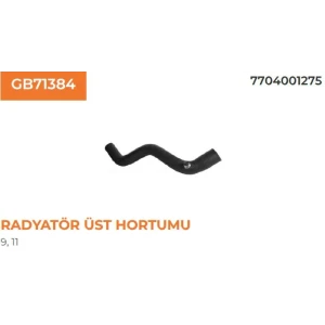 RADYATÖR HORTUMU ÜST R9 R11 7704001275