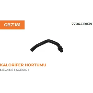 KALORİFER HORTUMU RENAULT MEGANE-SCENIC I 1,4-1,6