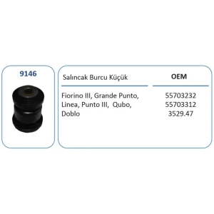 SALINCAK BURCU ALT KÜÇÜK GRANDE PUNTO LINEA FIORINO 1.3 MTJ 1.4 1.6D NEMO BIPPER CORSA D