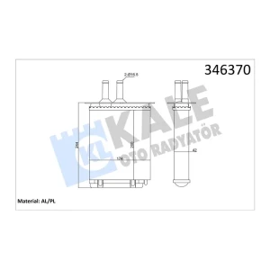 KALORİFER RADYATÖRÜ FIAT BARCHETTA-PUNTO AL-MKNK
