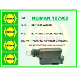KAPI KİLİT MOTORU R9-R11-R19-R21-CLIO-MEGANE
