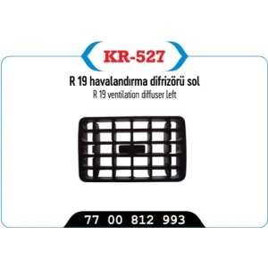HAVALANDIRMA DIFIZORU SOL R19