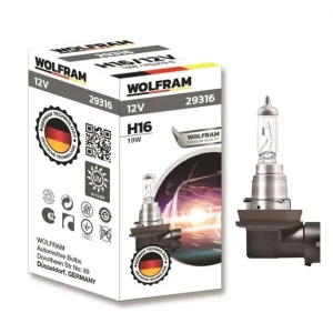 AMPUL 12V H16 H 16 STANDART IŞIK 19 PGJ19-3 GARANTİSİ YOKTUR