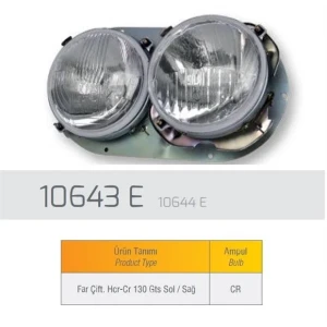 FAR SAĞ R12 GTS-TX ÇİFT ÇERÇEVELİ