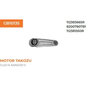 MOTOR TAKOZU ARKA LOGAN SANDERO CLIO III MODUS KANGOO III 1.4 1.6 1.5 DCI